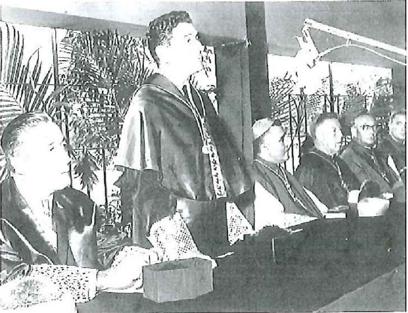 Mesa Presidencial, Acto Inaugural (23 de agosto de 1961)